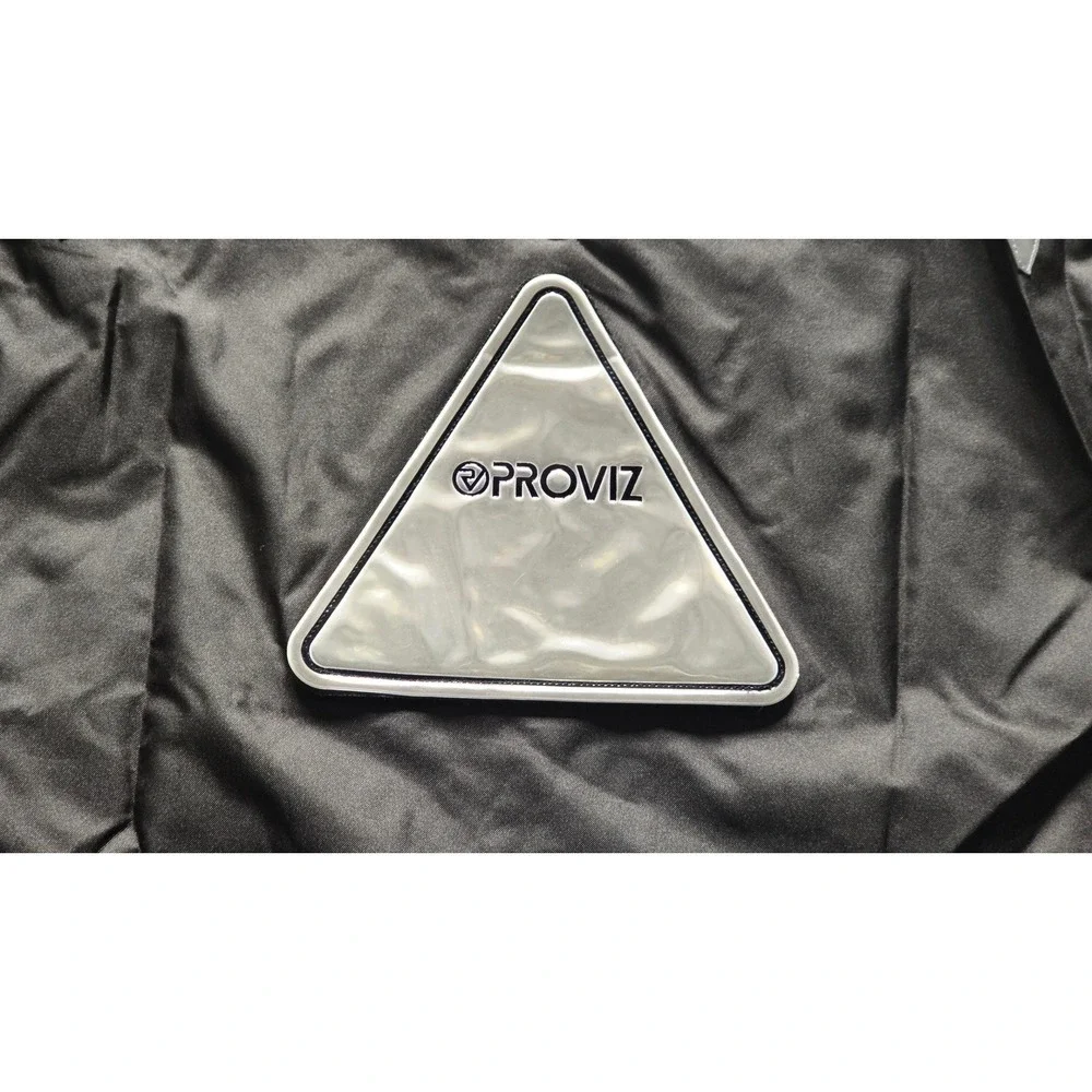 Proviz Nightrider Cycling Jacket Womens Size 8 Running Reflective Black Gray - Picture 8 of 12